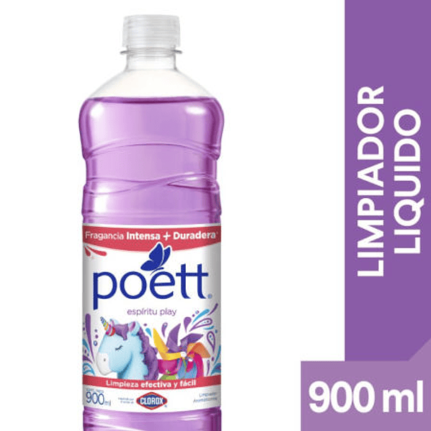 LIMPIA PISO POET ESPIRITU PLAY 900 ML