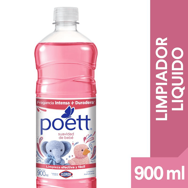 LIMPIA PISO POET SUAVIDAD DE BEBÉ 900 ML