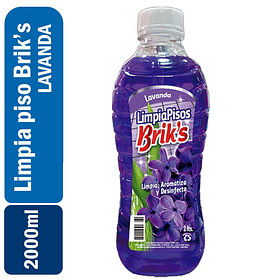 BRIK´S LIMPIA PISO LAVANDA 2 LT 