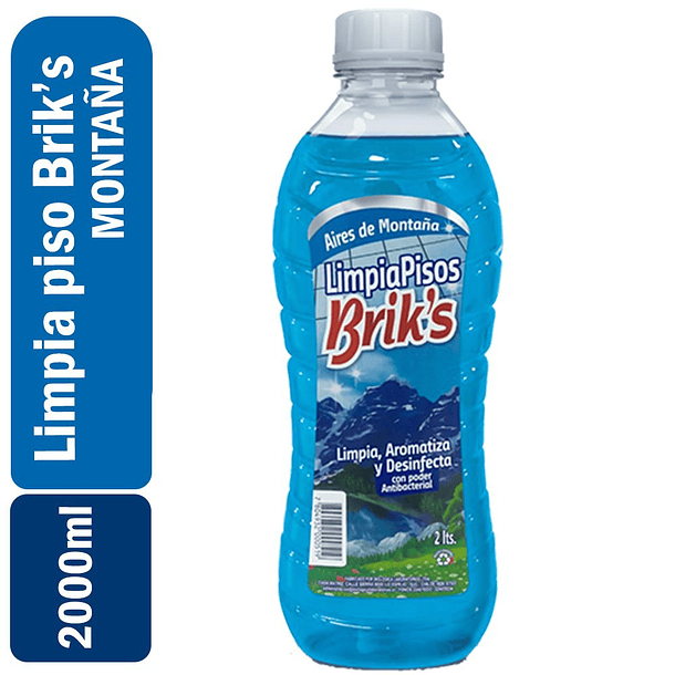 BRIK´S LIMPIA PISO AIRES DE MONTAÑA 2 LT 