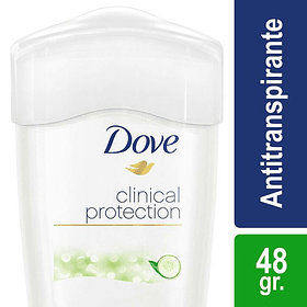 ANTITRANSPIRANTE CREMA DOVE CLINICAL WOMEN PROTECTION PEPINO 45G