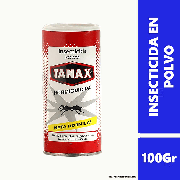INSECTICIDA TANAX EN POLVO 100 GR 