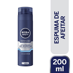 ESPUMA DE AFEITAR NIVEA PROTECT & CARE 200 ML