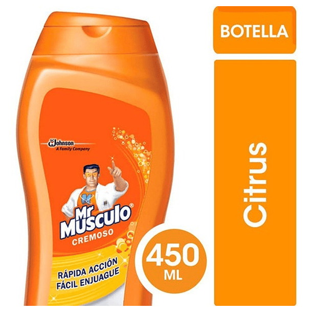 LIMPIADOR EN CREMA MR MUSCULO CITRUS 450 CM 1