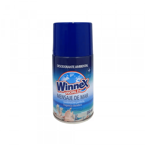 DESODORANTE AMBIENTAL WINNEX MENSAJE DEL MAR 250 ML