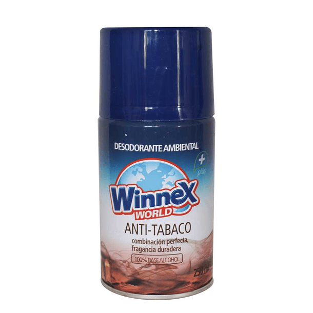 DESODORANTE AMBIENTAL WINNEX ANTI-TABACO 250 ML