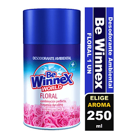 DESODORANTE AMBIENTAL WINNEX FLORAL 250 ML