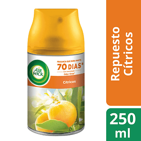 AMBIENTADOR AIR WICK REPUESTO AUTOMATICO CITRICOS 250 ML