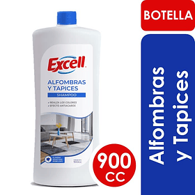 SHAMPOO DE ALFOMBRAS Y TAPICES EXCELL 900 CC