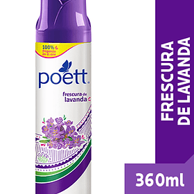 AMBIENTADOR EN AEREOSOL POETT LAVANDA 360 ML