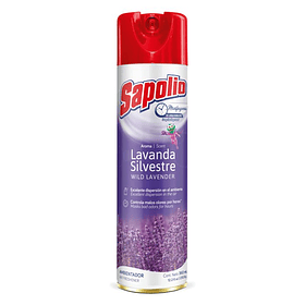 AMBIENTADOR AEROSOL SAPOLIO LAVANDA 360 ML 