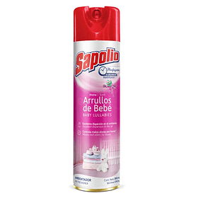 AMBIENTADOR AEROSOL SAPOLIO ARRULLOS DE BEBÉ 360 ML
