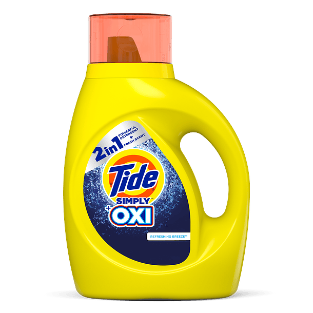 DETERGENTE LIQUIDO TIDE 2 EN 1 917 ML