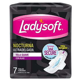TOALLA HIGIÉNICA LADYSOFT NOCTURNA 7U