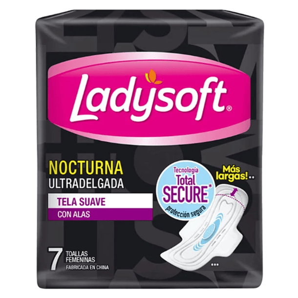 TOALLA HIGIÉNICA LADYSOFT NOCTURNA 7U