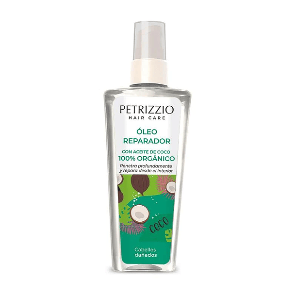 ACEITE CAPILAR PETRIZZIO OLEO REPARADOR COCO 100 ML