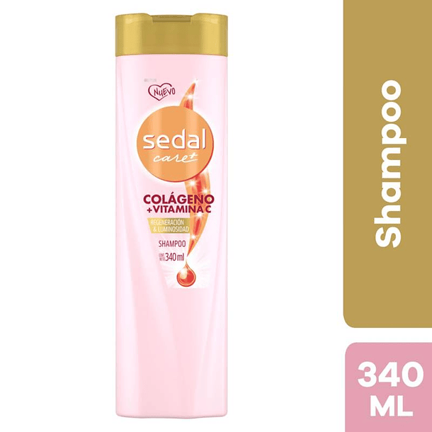 SHAMPOO SEDAL COLÁGENO + VITAMINA C 340 ML 2