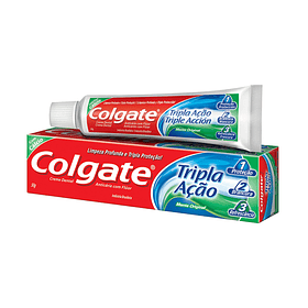 CREMA DENTAL DE BOLSILLO COLGATE TRIPLE ACCIÓN 50 GR 