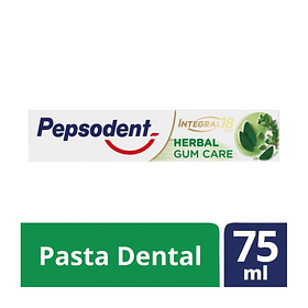 CREMA DENTAL PEPSODENT INTEGRAL 18 HERBAL GUM CARE 75 ML 