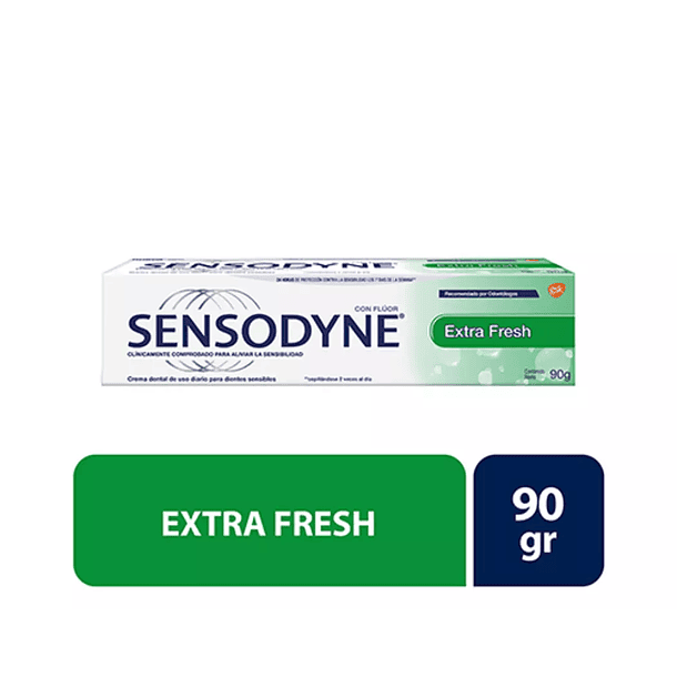CREMA DENTA SENSODYNE EXTRA FRESH 90 GR