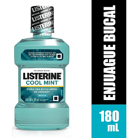 ENJUAGUE BUCAL LISTERINE COOL MINT 180 ML