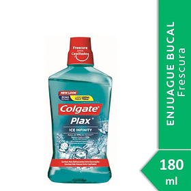 ENJUAGUE BUCAL COLGATE PLAX ICE INFINITY 180 ML