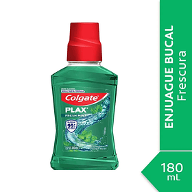 ENJUAGUE BUCAL COLGATE PLAX FRESH MINT 180 ML