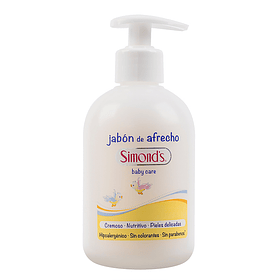 JABON LIQUIDO SIMONDS BABY CARE AFRECHO CON DISPENSADOR 340 ML