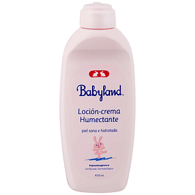 LOCION - CREMA HUMECTANTE BABYLAND 410 ML 
