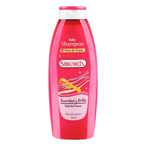 SHAMPOO SIMONDS BRILLITOS DE ARGAN 400 ML