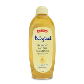 SHAMPOO BABYLAND EVITA LAGRIMAS NEUTRO 410 ML