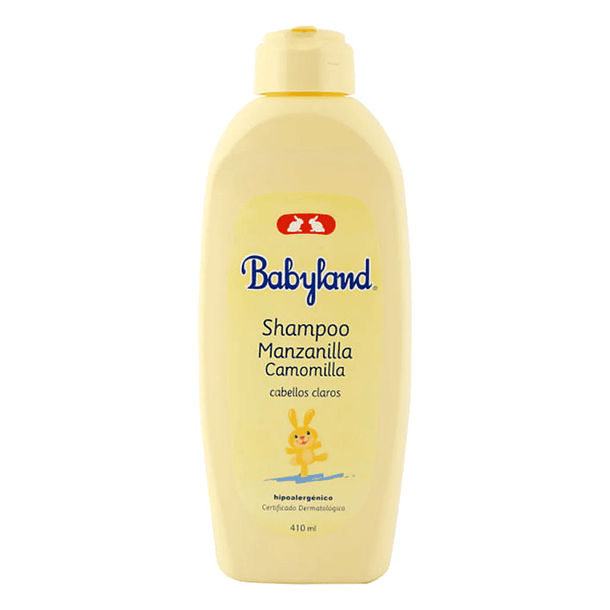 SHAMPOO BABYLAND MANZANILLA 410 ML