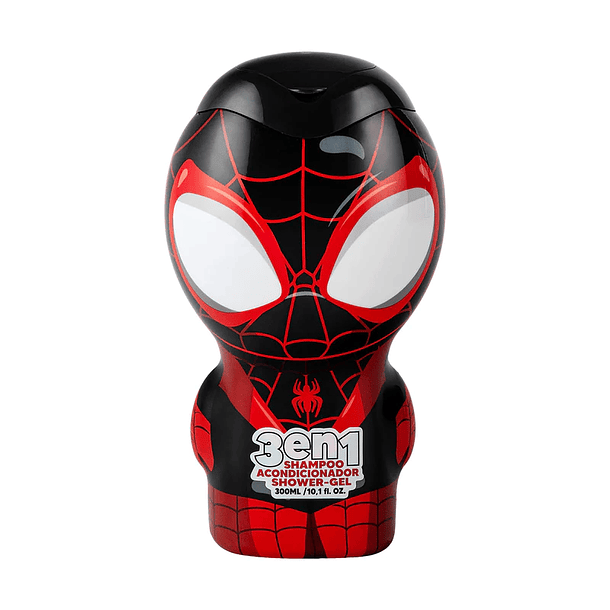 SHAMPOO SPIDERMAN 3 EN 1 NEGRO 300 ML
