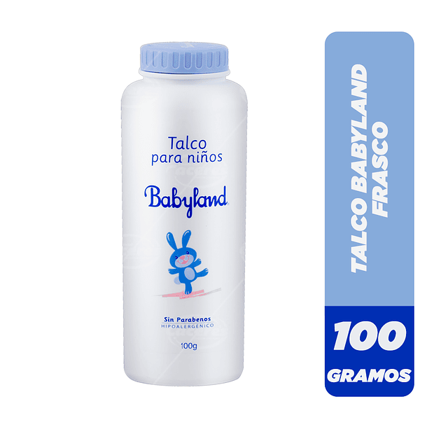 TALCO PARA NIÑOS BABYLAND 100 GR 