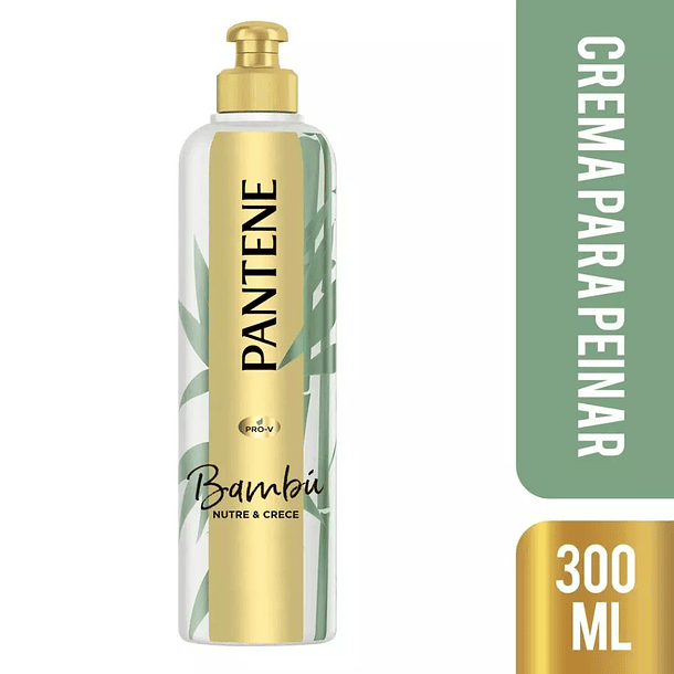 CREMA PARA PEINAR PANTENE BAMBU 300 ML