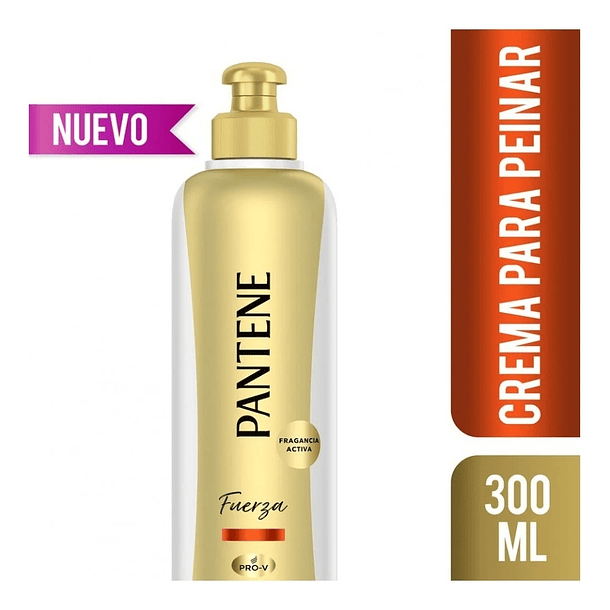 CREMA PARA PEINAR PANTENE FUERZA 300 ML