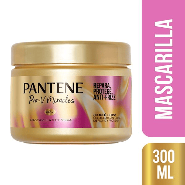 MASCARILLA CAPILAR PANTENE ANTI - FRIZZ 300 ML