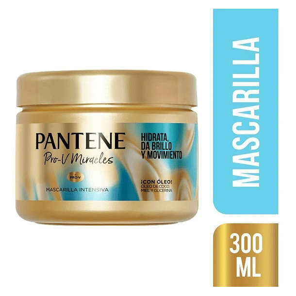 MASCARILLA CAPILAR PANTENE HIDRATA 300 ML