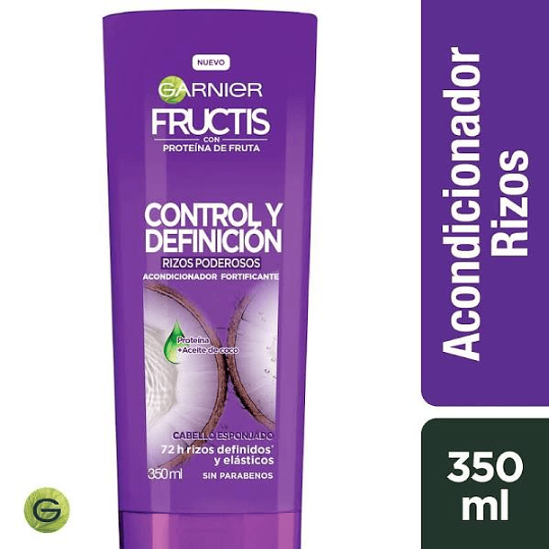 ACONDICIONADOR GARNIER FRUCTIS CONTROL Y DEFINICION 350 ML 