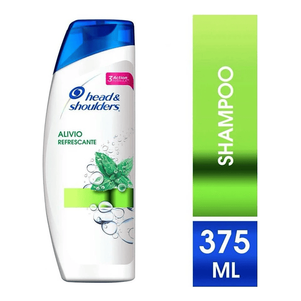 SHAMPOO HEAD & SHOULDERS ALIVIO REFRESCANTE 375 ML