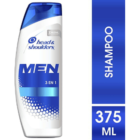 SHAMPOO HEAD & SHOULDERS MEN 3 EN 1 375 ML