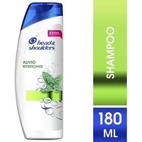 SHAMPOO HEAD & SHOULDERS ALIVIO REFRESCANTE 180 ML