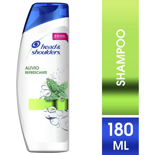 SHAMPOO HEAD & SHOULDERS ALIVIO REFRESCANTE 180 ML