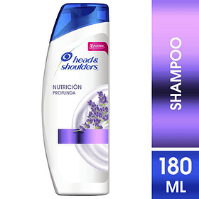 SHAMPOO HEAD & SHOULDERS NUTRICION PROFUNDA 180 ML