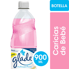 LIMPIA PISO GLADE CARICIAS DE BEBÉ 900 ML