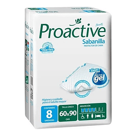 SABANILLA PARA TI PROACTIVE ULTRA SUAVE 64 UNID (MANGA)