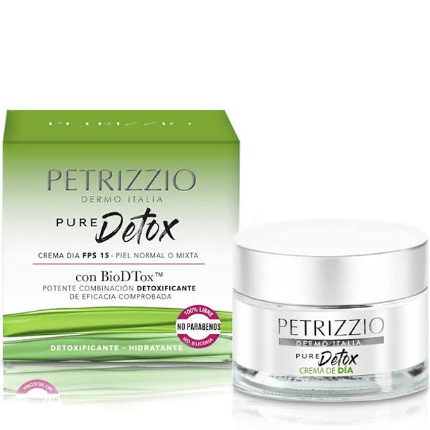 CREMA ROSTRO PETRIZZIO PURE DETOX 50 GR