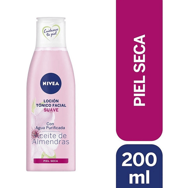 LOCIÓN TÓNICO FACIAL SUAVE NIVEA 200 ML