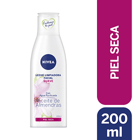 LECHE LIMPIADORA FACIAL SUAVE NIVEA 200 ML