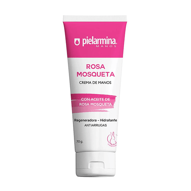 CREMA DE MANOS PIELARMINA ROSA MOSQUETA 70 GR